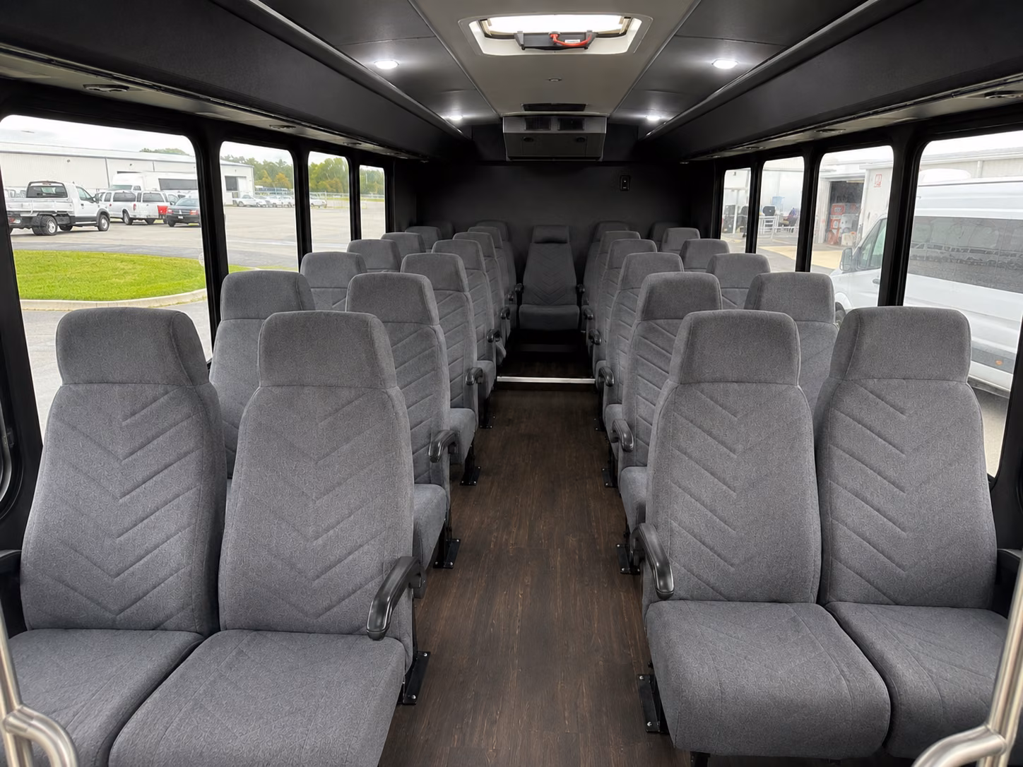 colorado springs 18 passenger minibus interior
