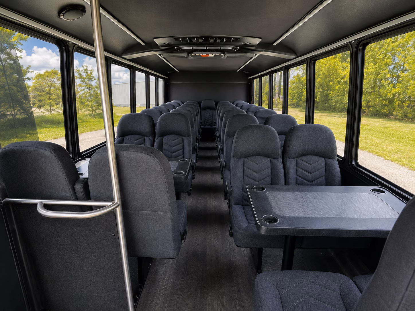 colorado springs 20 passenger minibus inside