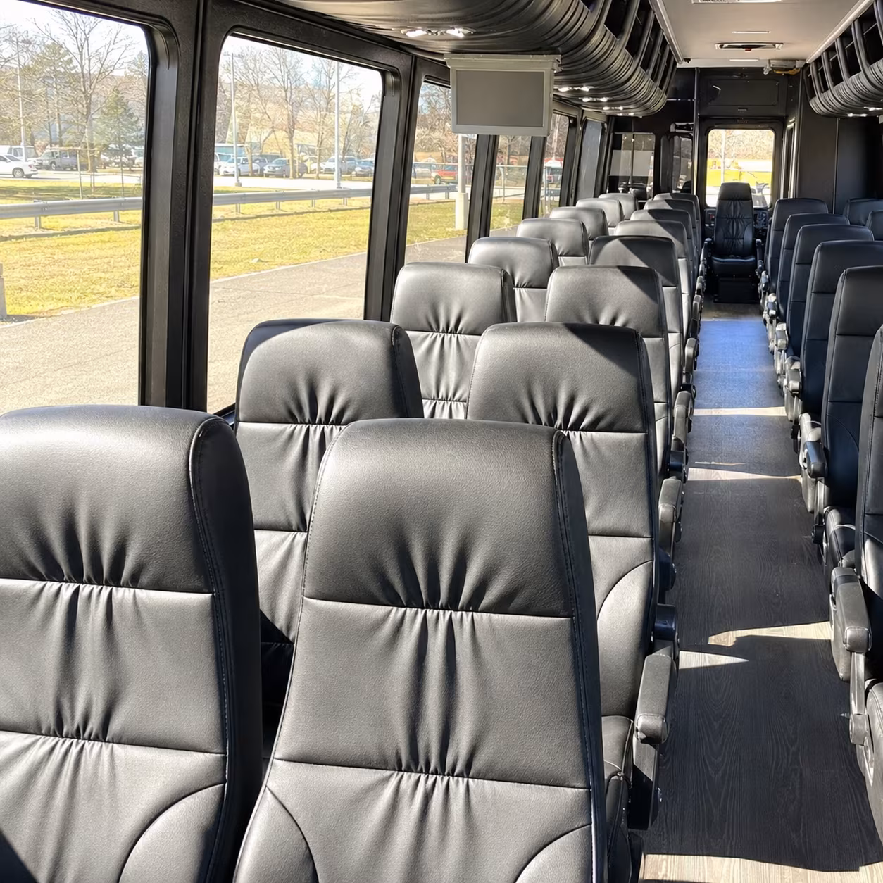 colorado springs 25 passenger minibus interior