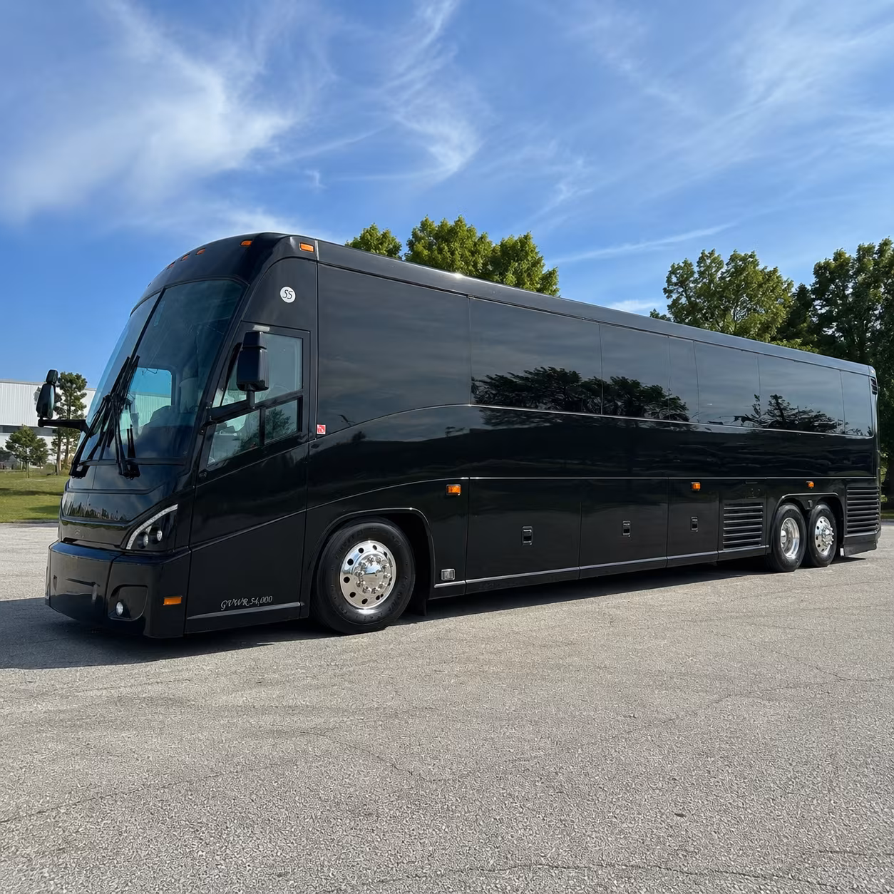 colorado springs 47 passenger charter bus