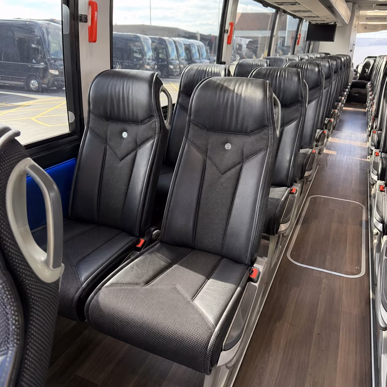 colorado springs charter bus interior