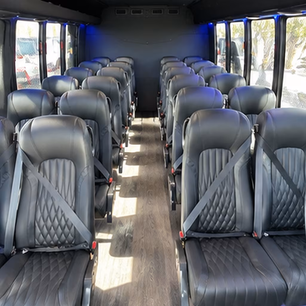 colorado springs concert transportation onboard seating