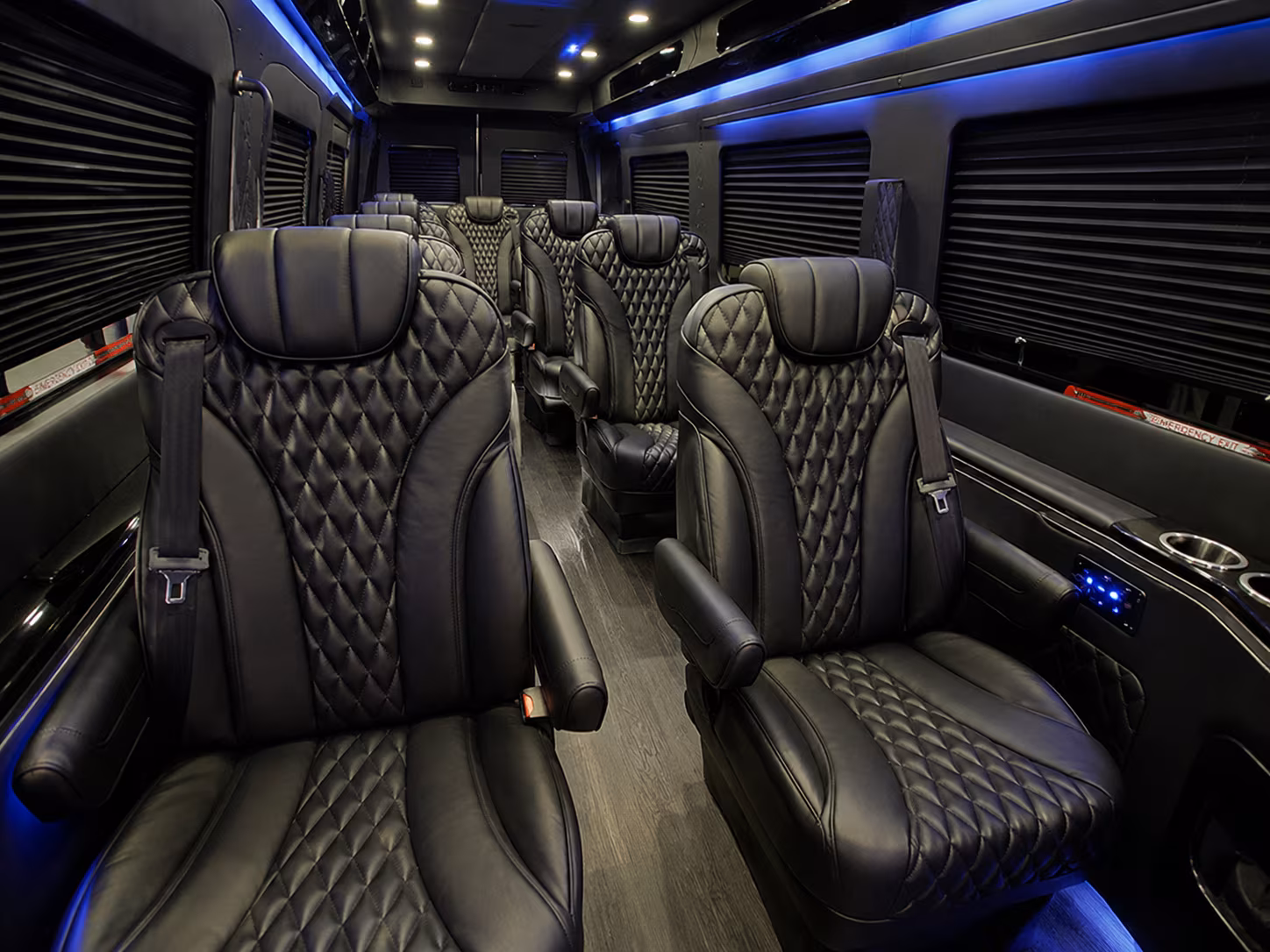 colorado springs sprinter van with driver interior
